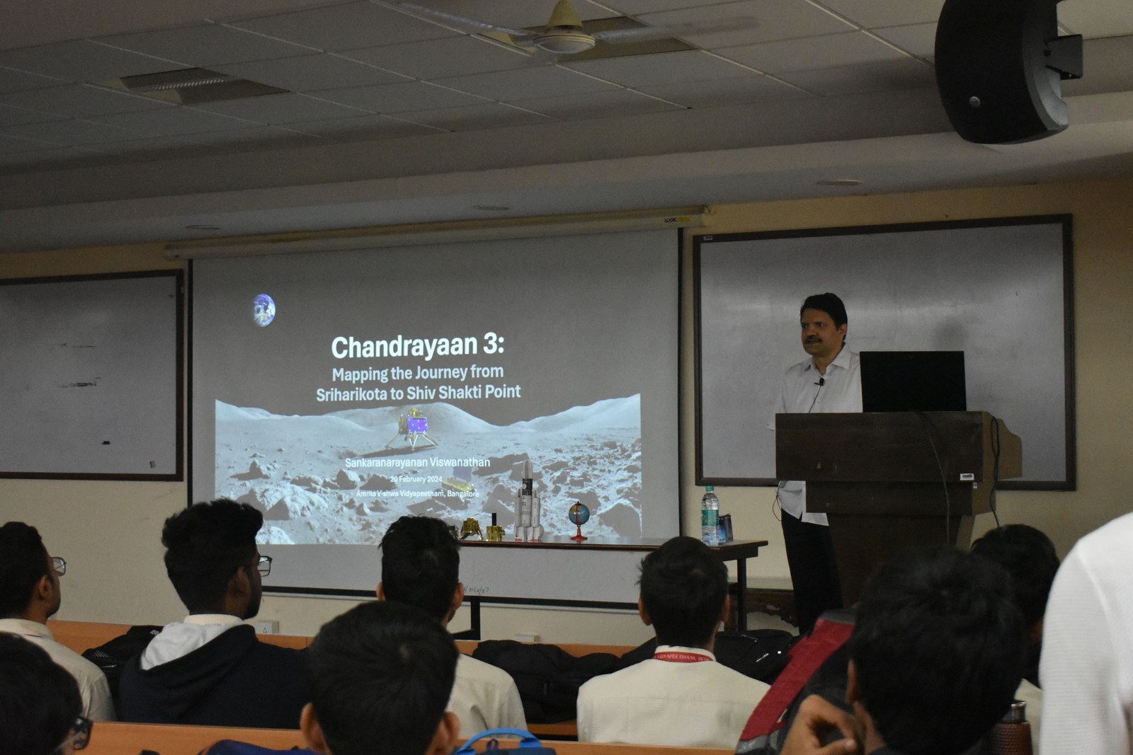Science Outreach — speaking at Amrita Vishwa Vidyapeetham